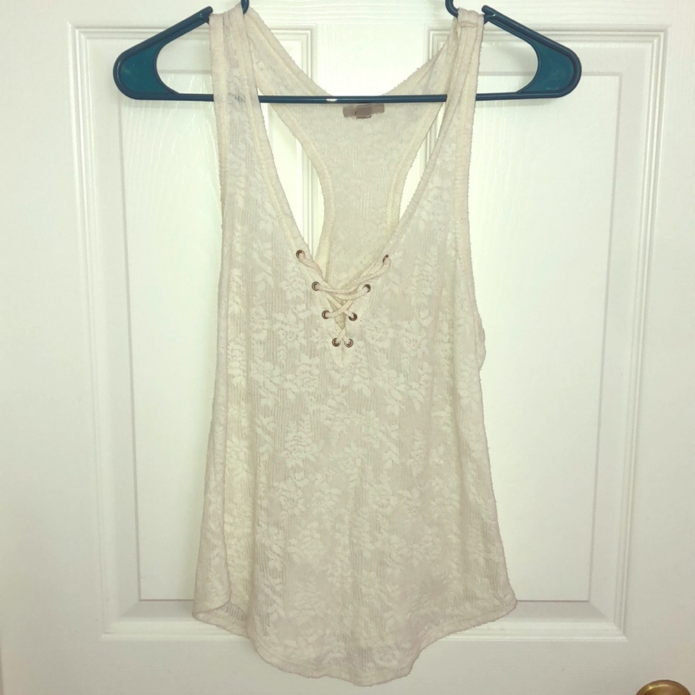 Urban Outfitters lace tank - medium